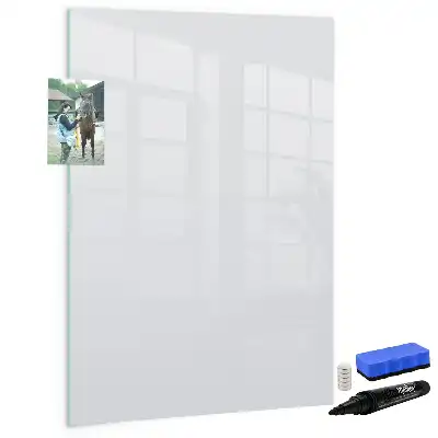 Magnettafel zum Schreiben in Off-White