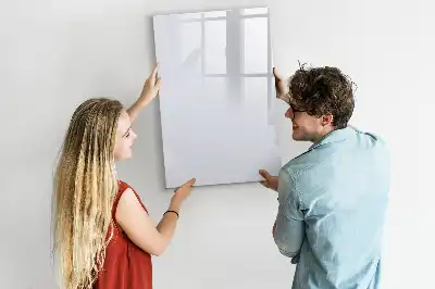 Magnettafel zum Schreiben in Off-White