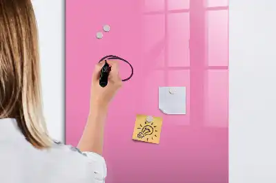 Magnettafel zum Schreiben in Rosa