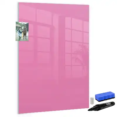 Magnettafel zum Schreiben in Rosa
