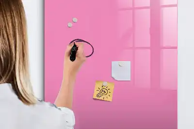 Magnettafel zum Schreiben in Rosa