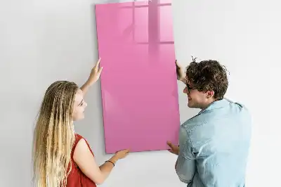 Magnettafel zum Schreiben in Rosa