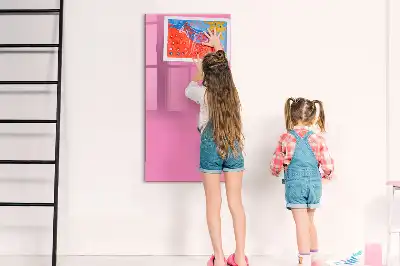 Magnettafel zum Schreiben in Rosa