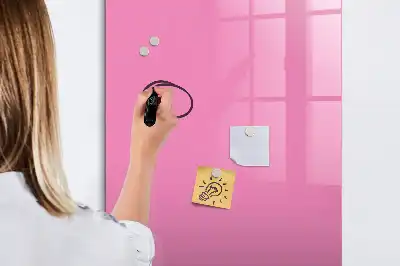 Magnettafel zum Schreiben in Rosa