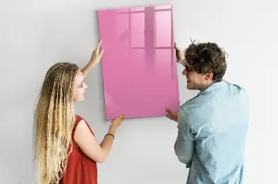 Magnettafel zum Schreiben in Rosa