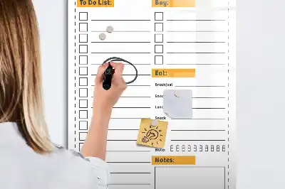 Magnettafel beschreibbare To-Do-Liste
