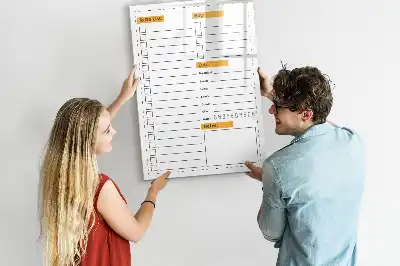 Magnettafel beschreibbare To-Do-Liste