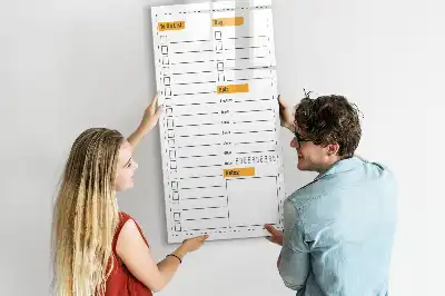 Magnettafel beschreibbare To-Do-Liste