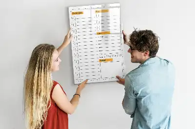 Magnettafel beschreibbare To-Do-Liste