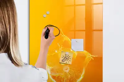 Magnettafel beschreibbar