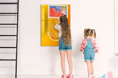 Magnettafel beschreibbar