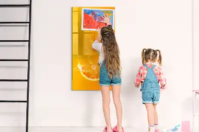 Magnettafel beschreibbar