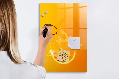 Magnettafel beschreibbar