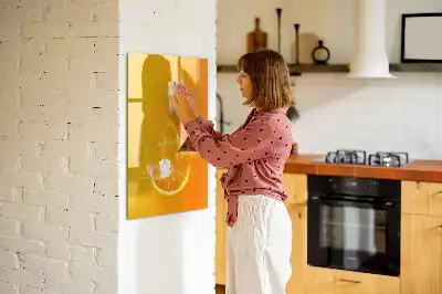 Magnettafel beschreibbar