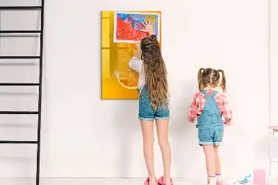 Magnettafel beschreibbar