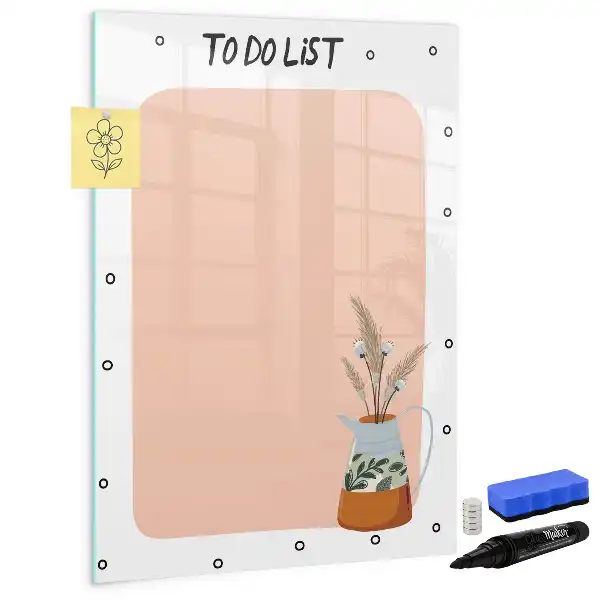 Magnettafel zum Schreiben To-Do-Liste