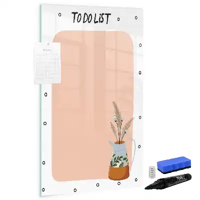 Magnettafel zum Schreiben To-Do-Liste