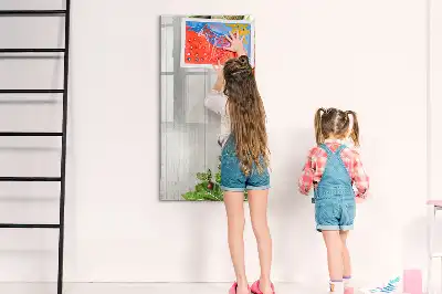 Magnettafel zum Schreiben Motiv Gemüse auf Holz