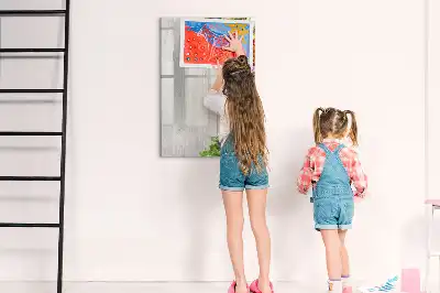 Magnettafel zum Schreiben Motiv Gemüse auf Holz