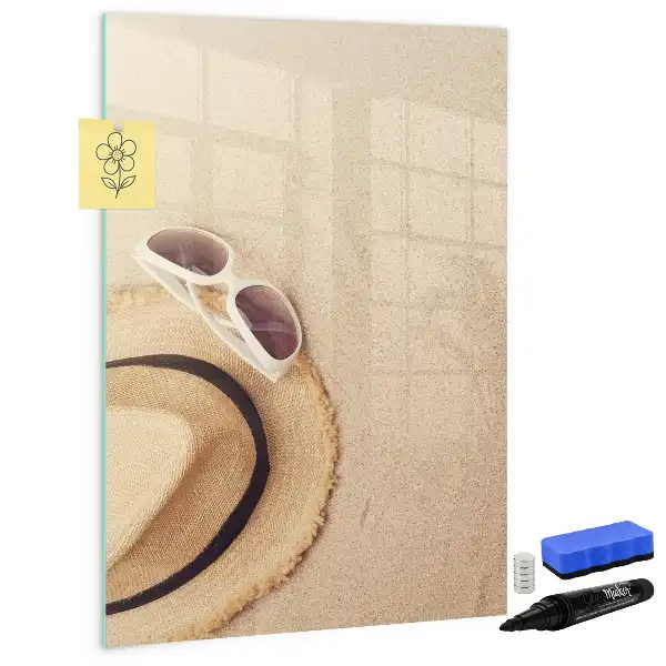 Magnettafel zum Schreiben Sandbank