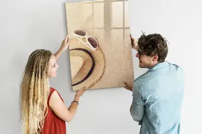 Magnettafel zum Schreiben Sandbank