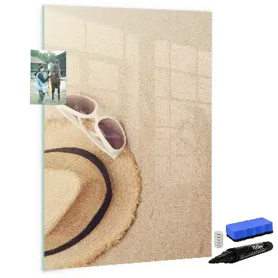 Magnettafel zum Schreiben Sandbank
