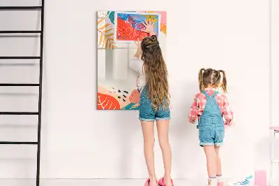 Magnettafel zum Schreiben Motiv Sommerblume