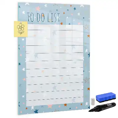 Magnettafel zum Schreiben als To-Do-Liste