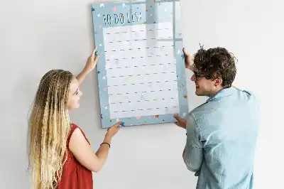 Magnettafel zum Schreiben als To-Do-Liste
