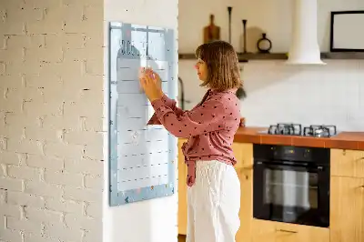 Magnettafel zum Schreiben als To-Do-Liste