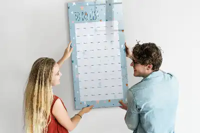 Magnettafel zum Schreiben als To-Do-Liste