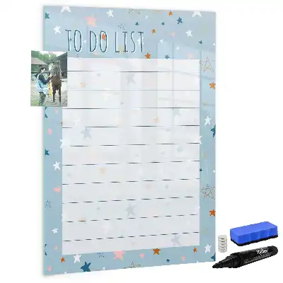 Magnettafel zum Schreiben als To-Do-Liste