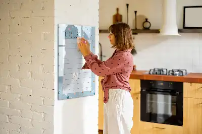 Magnettafel zum Schreiben als To-Do-Liste
