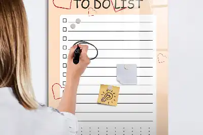 Magnettafel beschreibbare To-Do-Liste