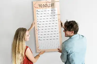Magnettafel beschreibbare To-Do-Liste