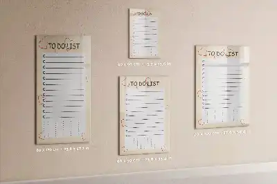 Magnettafel beschreibbare To-Do-Liste