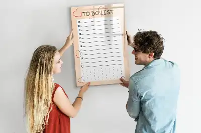 Magnettafel beschreibbare To-Do-Liste