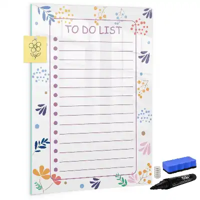 Magnettafel zum Schreiben als To-Do-Liste