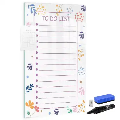 Magnettafel zum Schreiben als To-Do-Liste