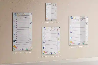 Magnettafel zum Schreiben als To-Do-Liste