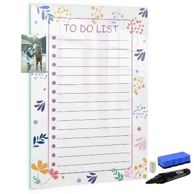 Magnettafel zum Schreiben als To-Do-Liste