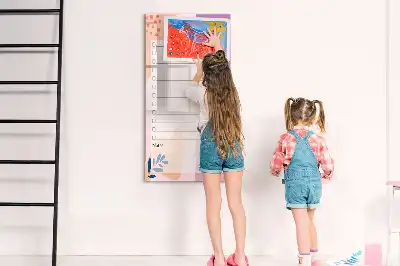 Aufgabenliste beschreibbare Magnettafel