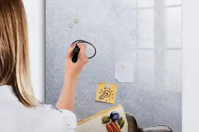 Magnettafel zum Schreiben in Kuchenstück-Form