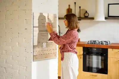 Magnettafel zum Schreiben helle Ausführung