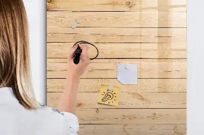 Magnettafel zum Schreiben helle Ausführung