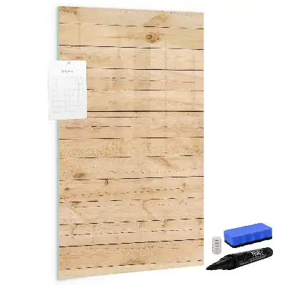 Magnettafel zum Schreiben helle Ausführung