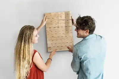 Magnettafel zum Schreiben helle Ausführung
