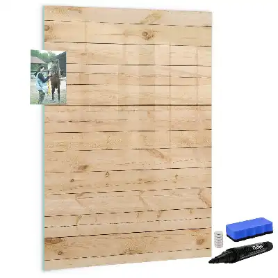 Magnettafel zum Schreiben helle Ausführung