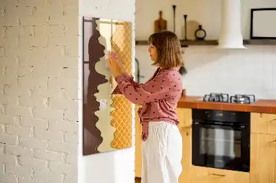 Magnettafel beschreibbar Eis mit Soße