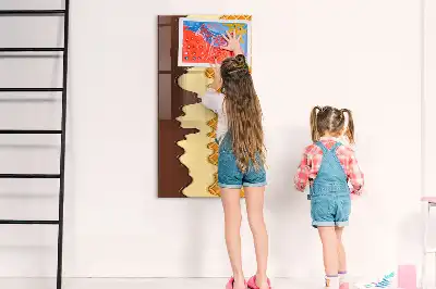 Magnettafel beschreibbar Eis mit Soße
